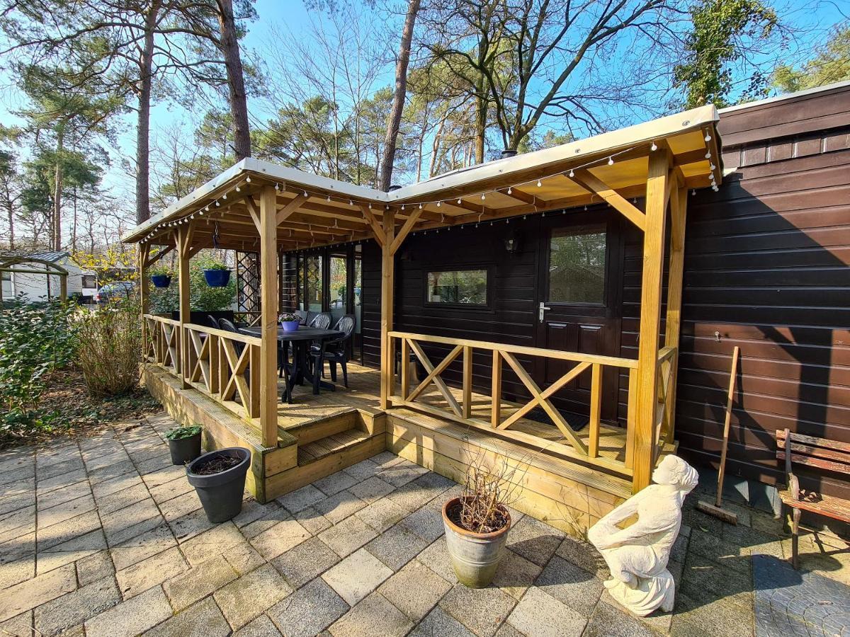 Chalet Boslust Villa IJhorst Bagian luar foto
